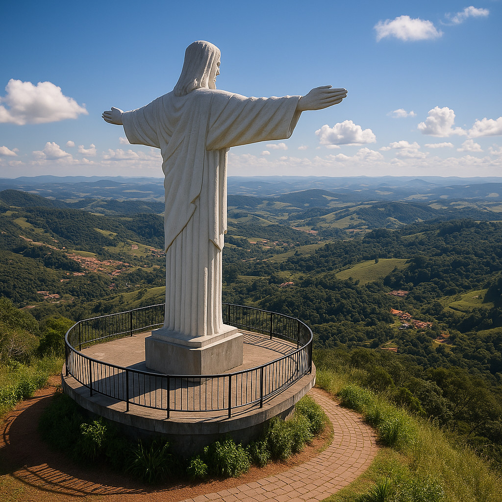 Cristo redentor Serra Negra