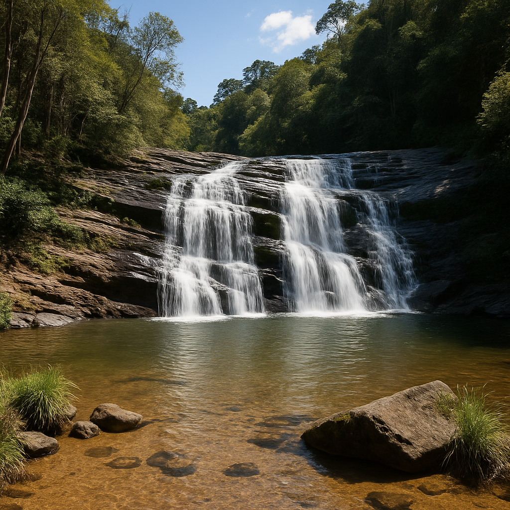Cachoeira do lageado Santo Antônio do Pinhal