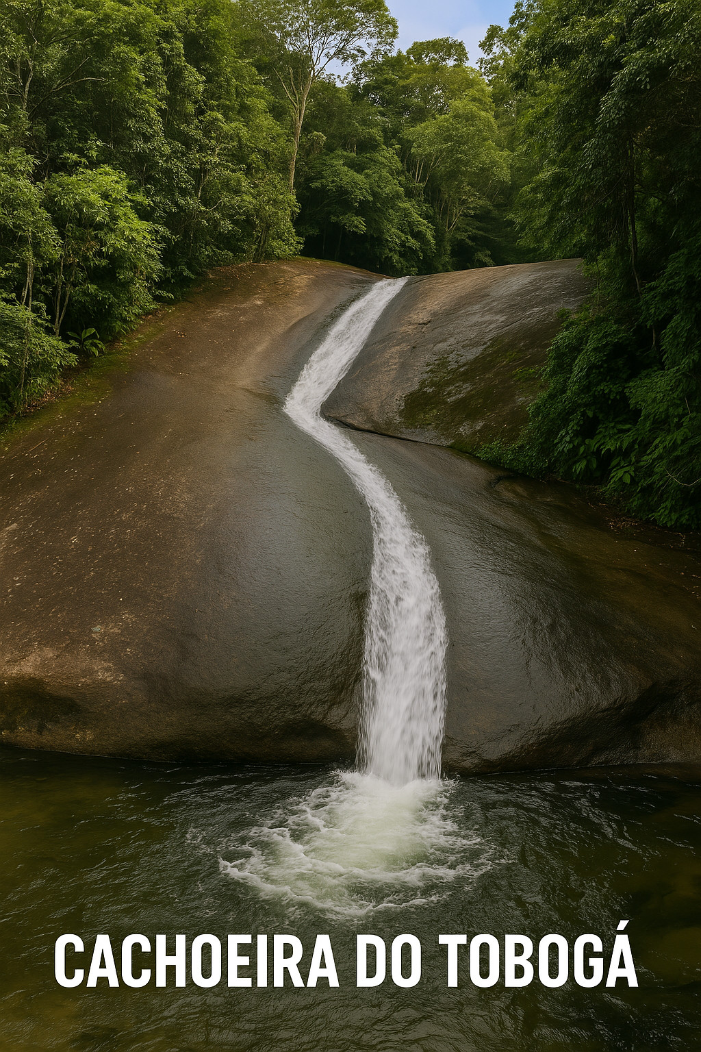 Cachoeira do Tobogã em Paraty