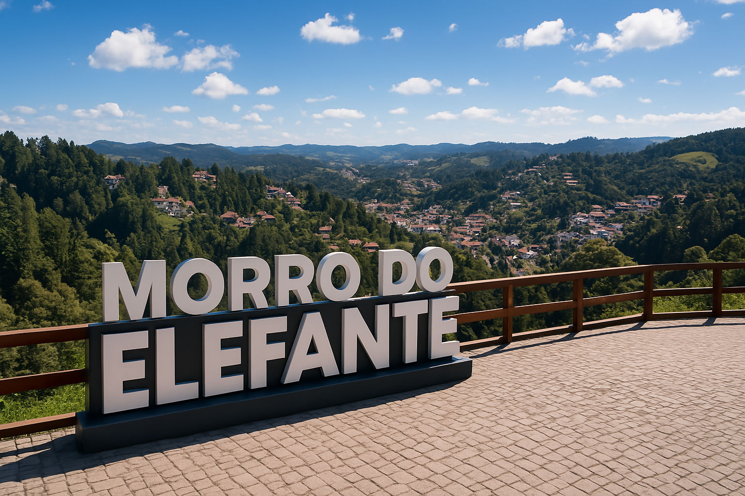 Morro do elefante em Campos do Jordão