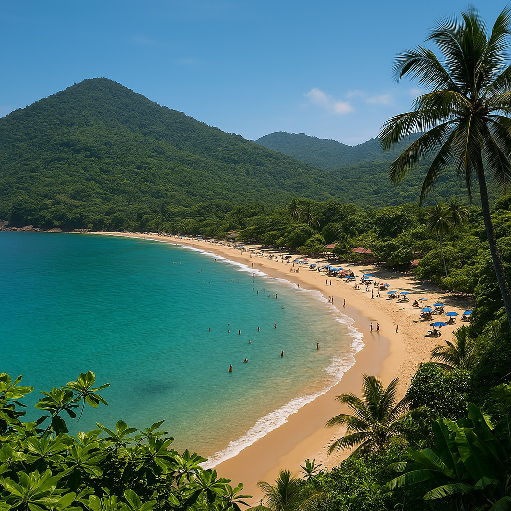 Praia do sono em Paraty