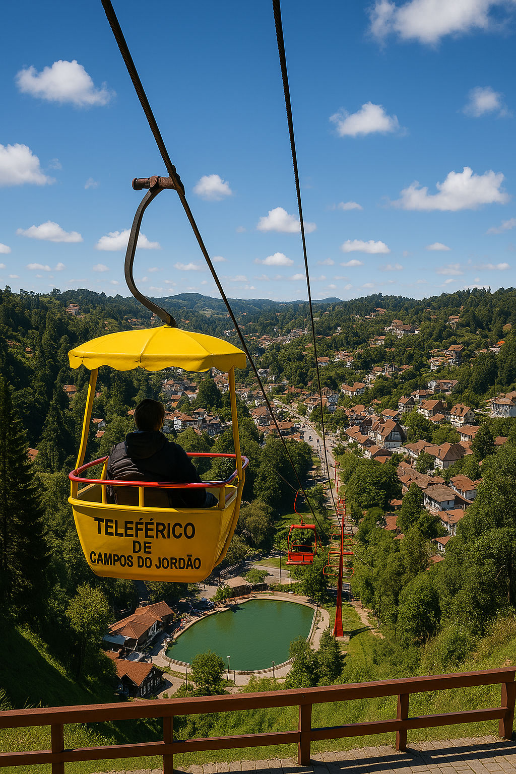 Teleférico em Campos do Jordão