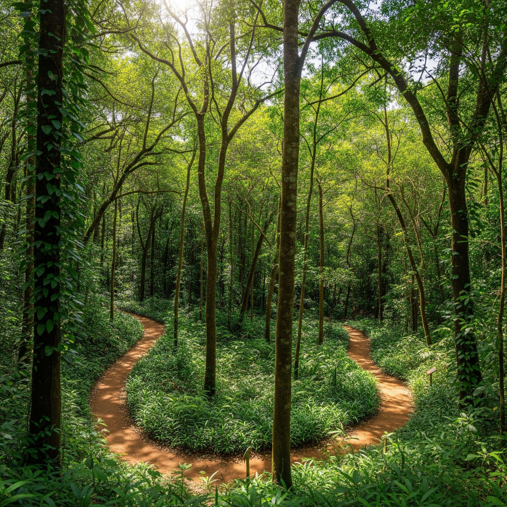 Parque natural municipal da mata da câmara São Roque